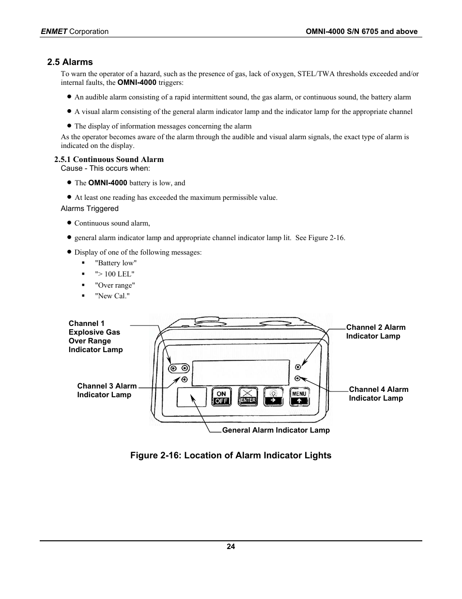 ENMET OMNI-4000 User Manual | Page 30 / 72