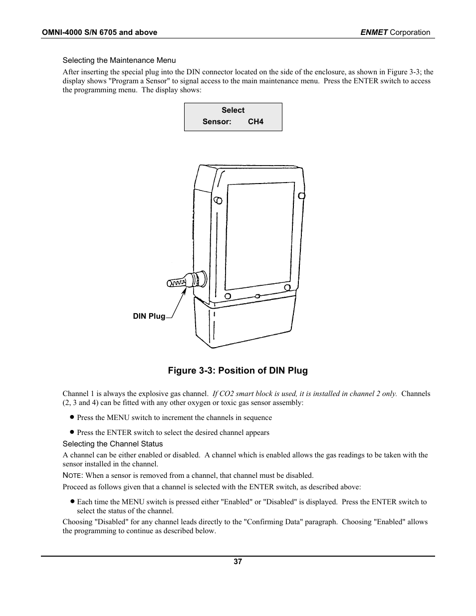 ENMET OMNI-4000 User Manual | Page 43 / 72