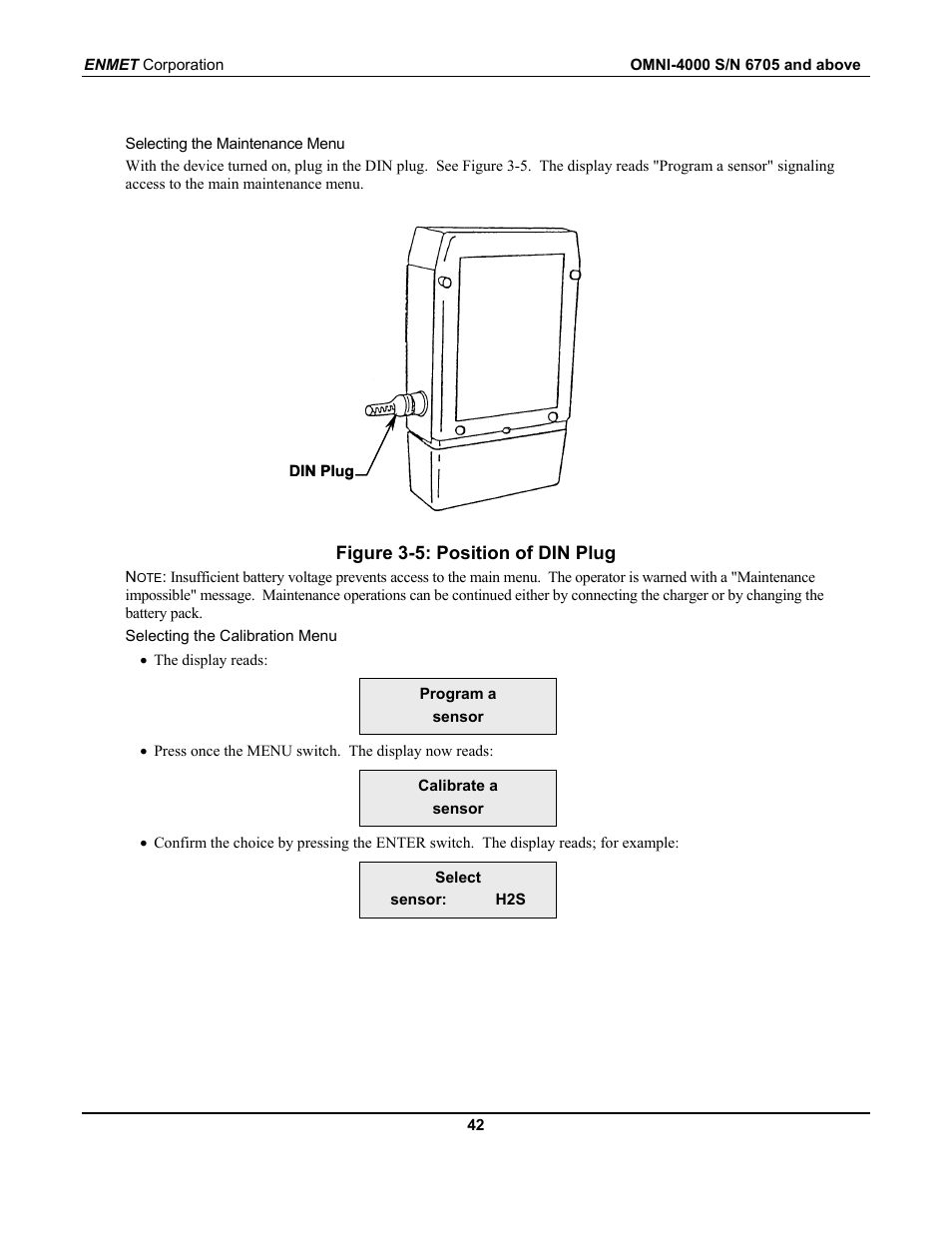 ENMET OMNI-4000 User Manual | Page 48 / 72
