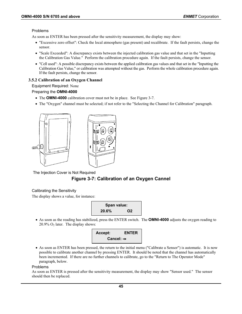 ENMET OMNI-4000 User Manual | Page 51 / 72