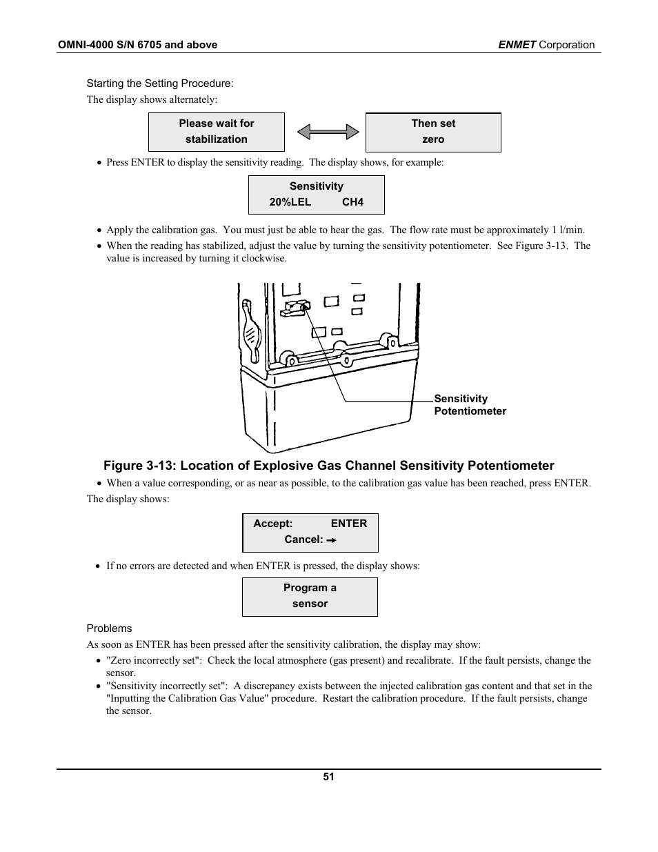 ENMET OMNI-4000 User Manual | Page 57 / 72
