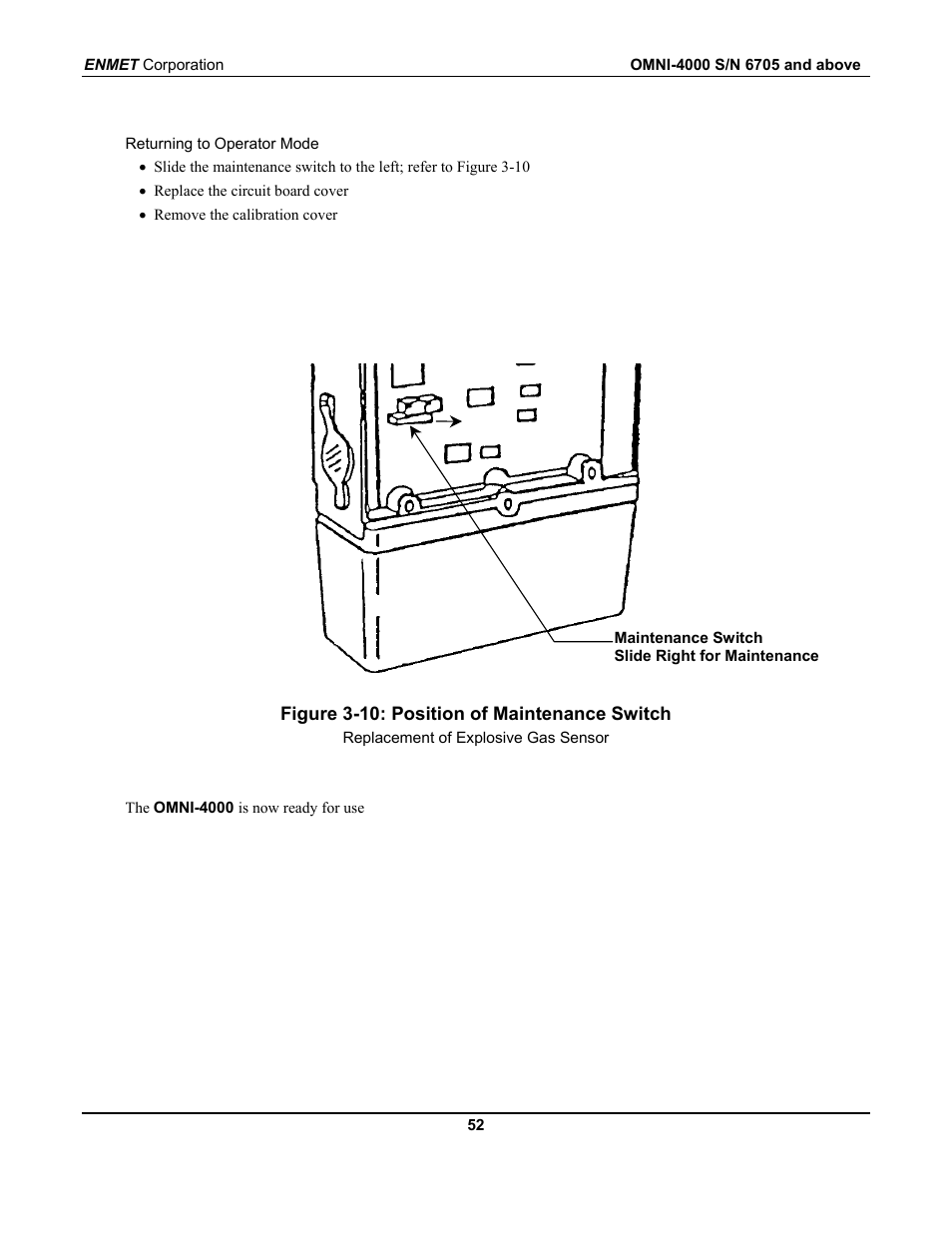 ENMET OMNI-4000 User Manual | Page 58 / 72