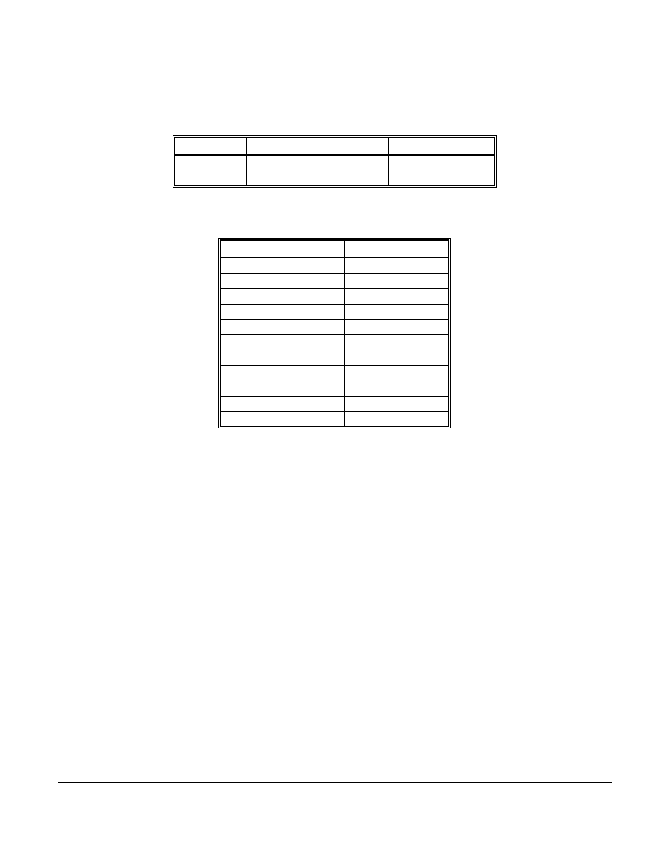 5 interference gases, Table 2: known interference gases, Table 3: known gases with no response | ENMET SPECTRUM-RAL User Manual | Page 9 / 15