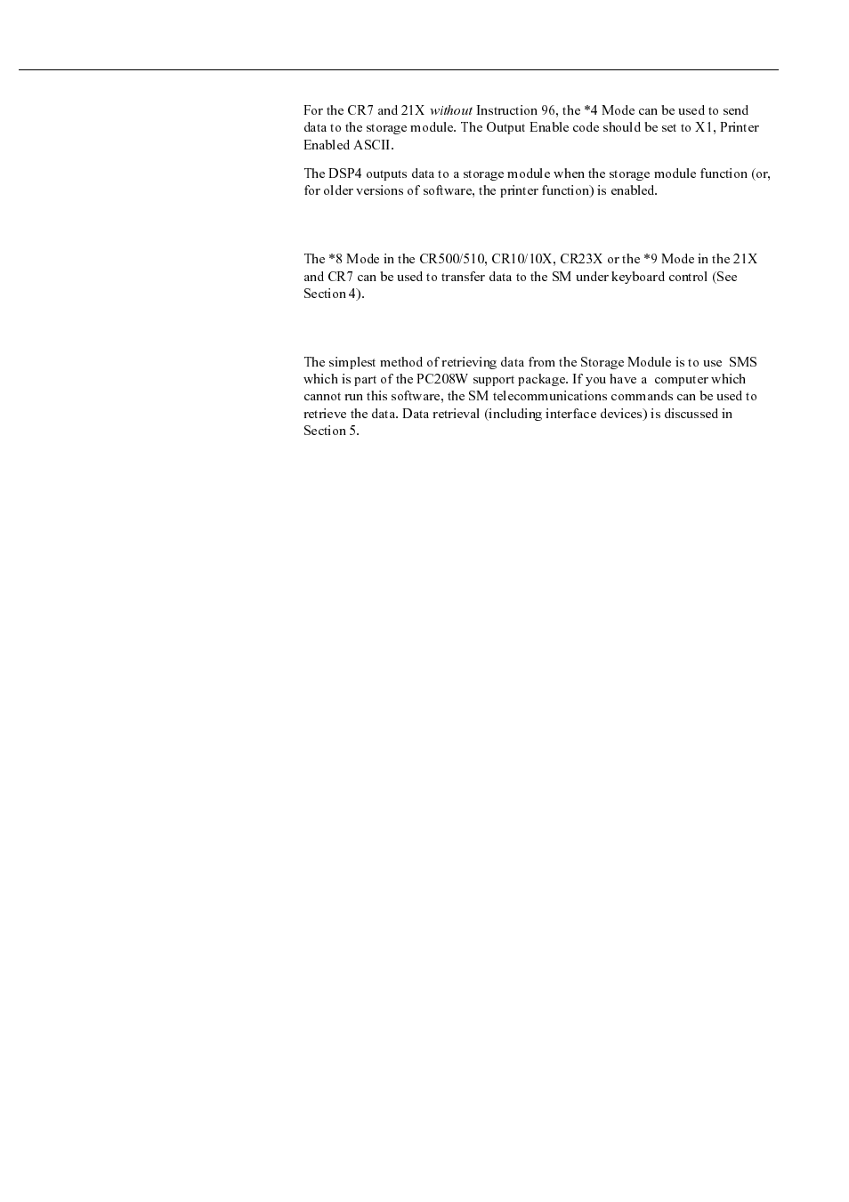 3 manual dump, 4 data retrieval | Campbell Hausfeld SM4M User Manual | Page 13 / 39