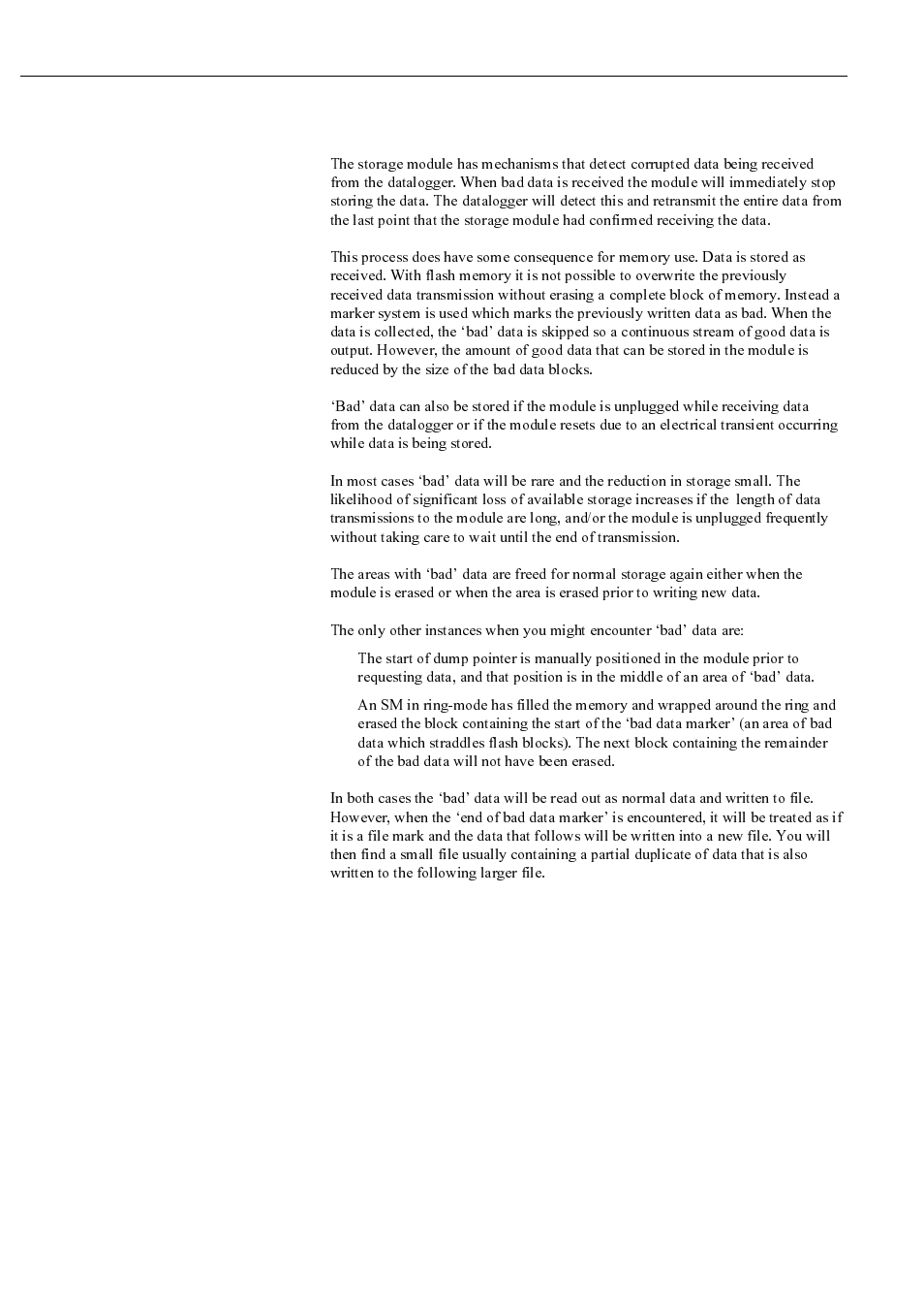 5 bad data | Campbell Hausfeld SM4M User Manual | Page 23 / 39