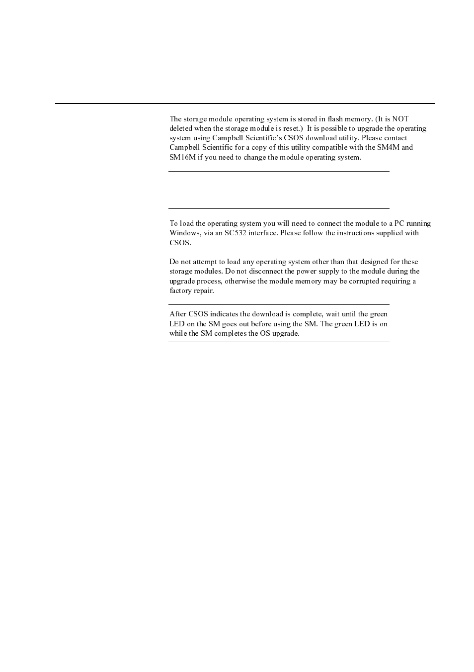 Appendix d. upgrading the operating system | Campbell Hausfeld SM4M User Manual | Page 39 / 39