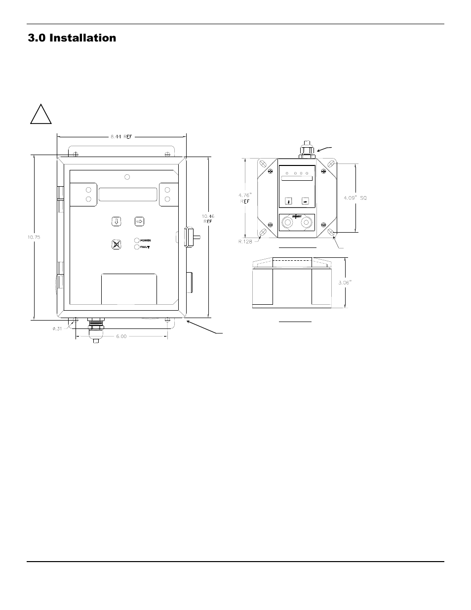 0 installation | ENMET ISA-60M with MRI-5175 User Manual | Page 8 / 28