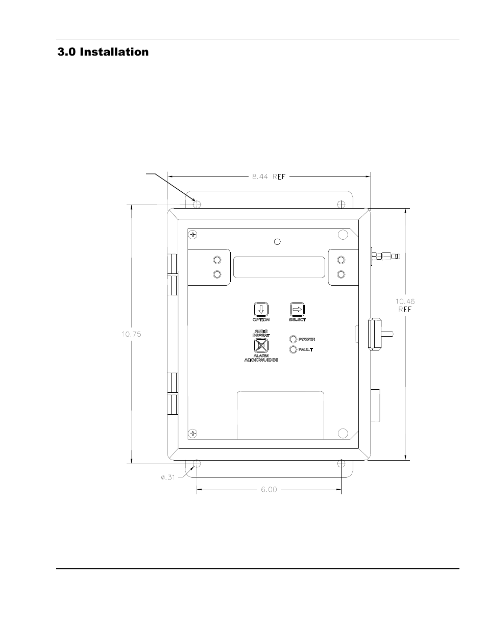 0 installation | ENMET MEDAIR 2200 User Manual | Page 8 / 40