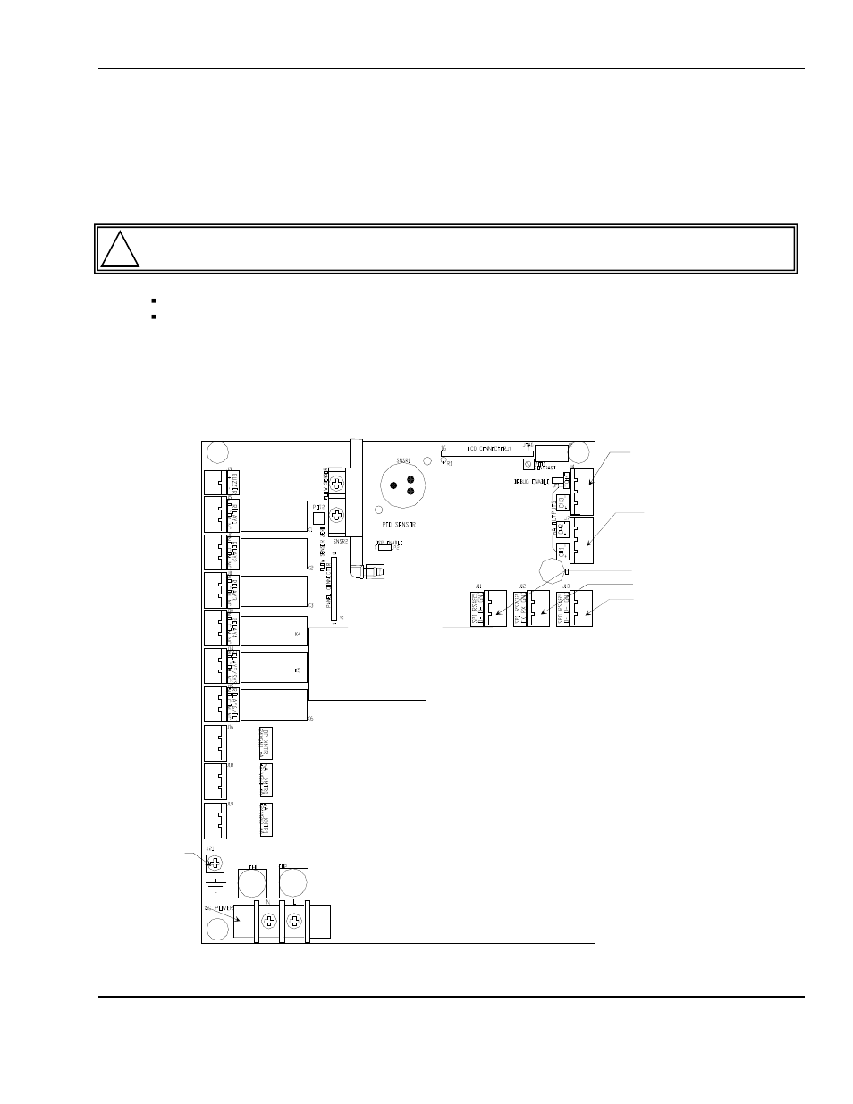 2 sample air supply, 3 power supply, 4 outputs | Figure 2a: relay, input and output terminals | ENMET MEDAIR 2200 User Manual | Page 9 / 40