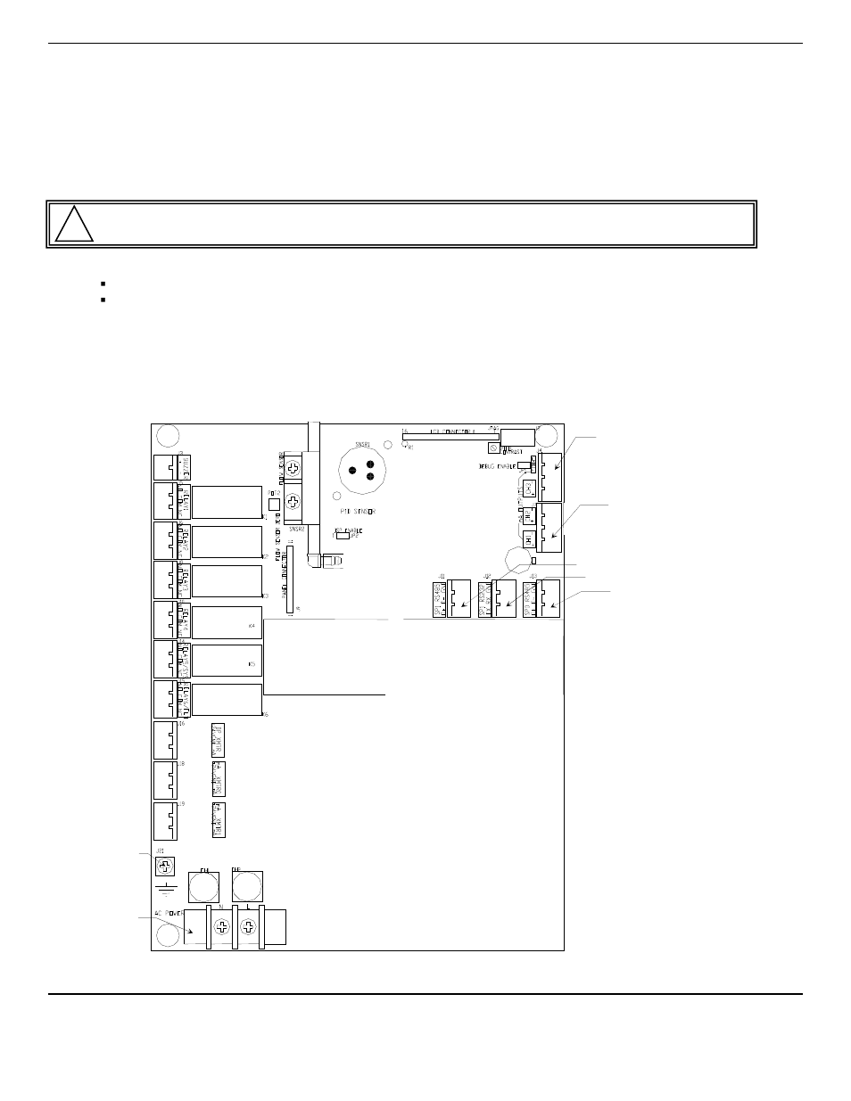 2 sample air supply, 3 power supply, 4 outputs | Figure 2a: relay, input and output terminals | ENMET PROAIR 2200 User Manual | Page 9 / 40