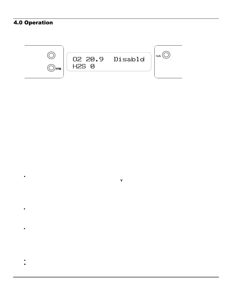 0 operation | ENMET CP-60 User Manual | Page 11 / 23