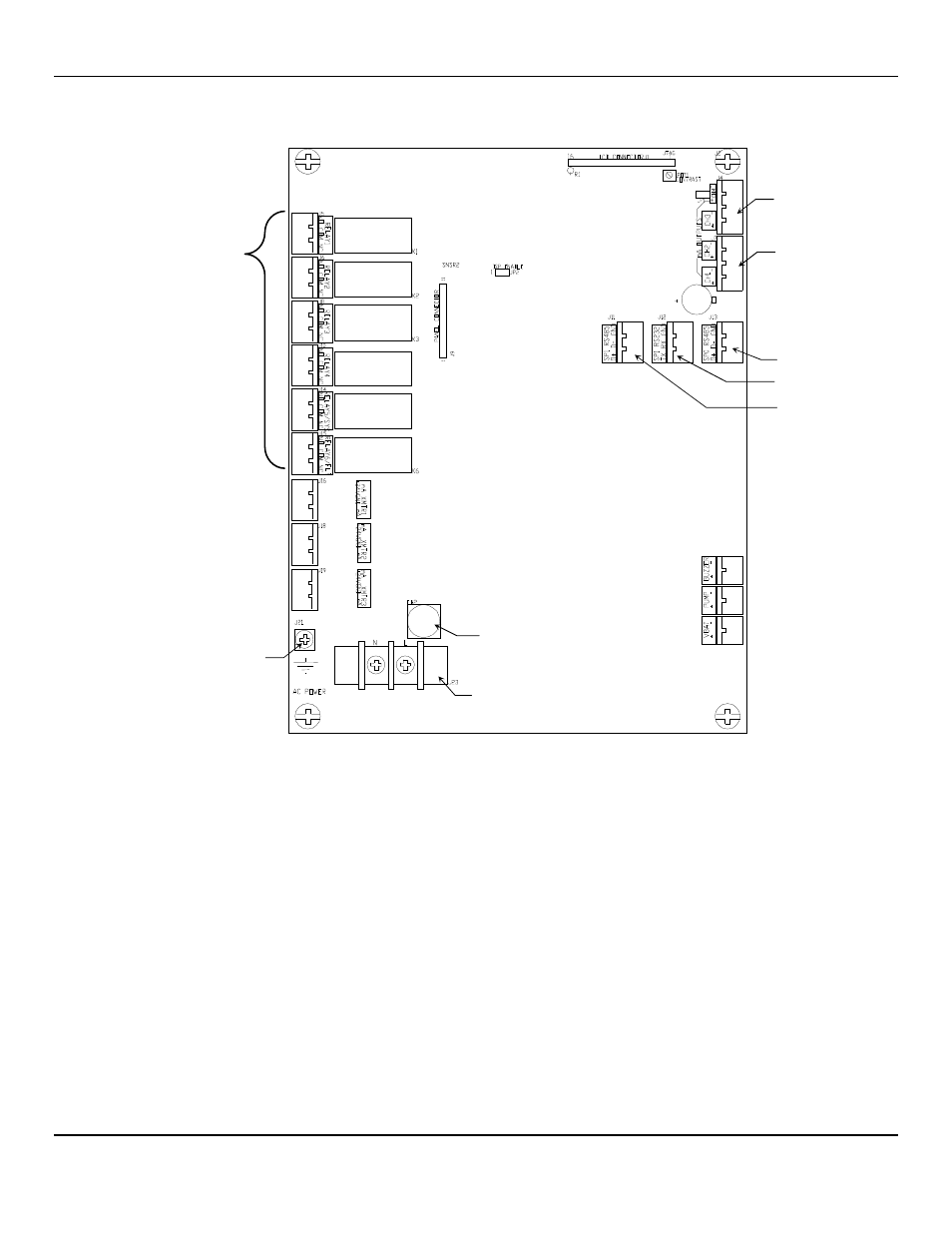 Figure 5: cp-60 relay, input and output terminals, 1 outputs | ENMET CP-60 User Manual | Page 9 / 23