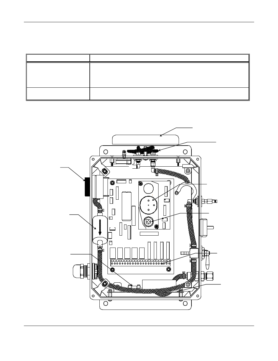 3 circuit board features, 3 power supply, Figure 2: isa-200 ral(o) interior features | ENMET ISA-200-RAL (O) User Manual | Page 8 / 24