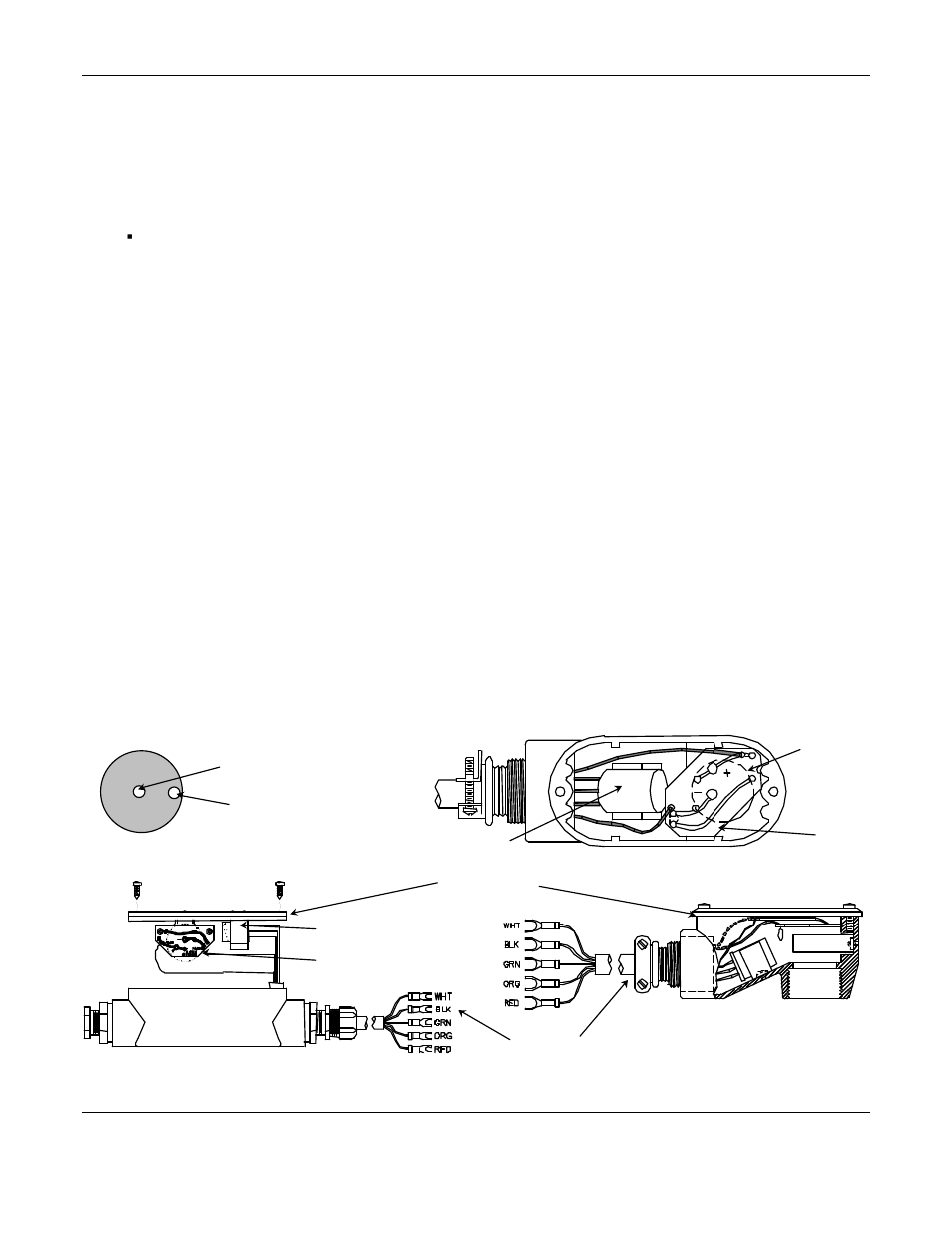 3 oxygen cell replacement, Figure 6: housing, oxygen cell and mos sensor | ENMET ISA-44-RAL-OD User Manual | Page 21 / 28