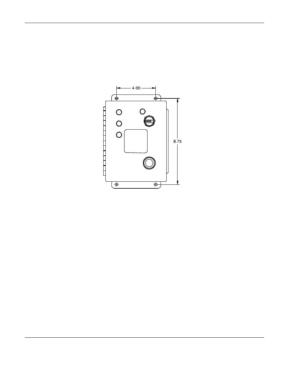0 installation | ENMET ISA-M User Manual | Page 6 / 15