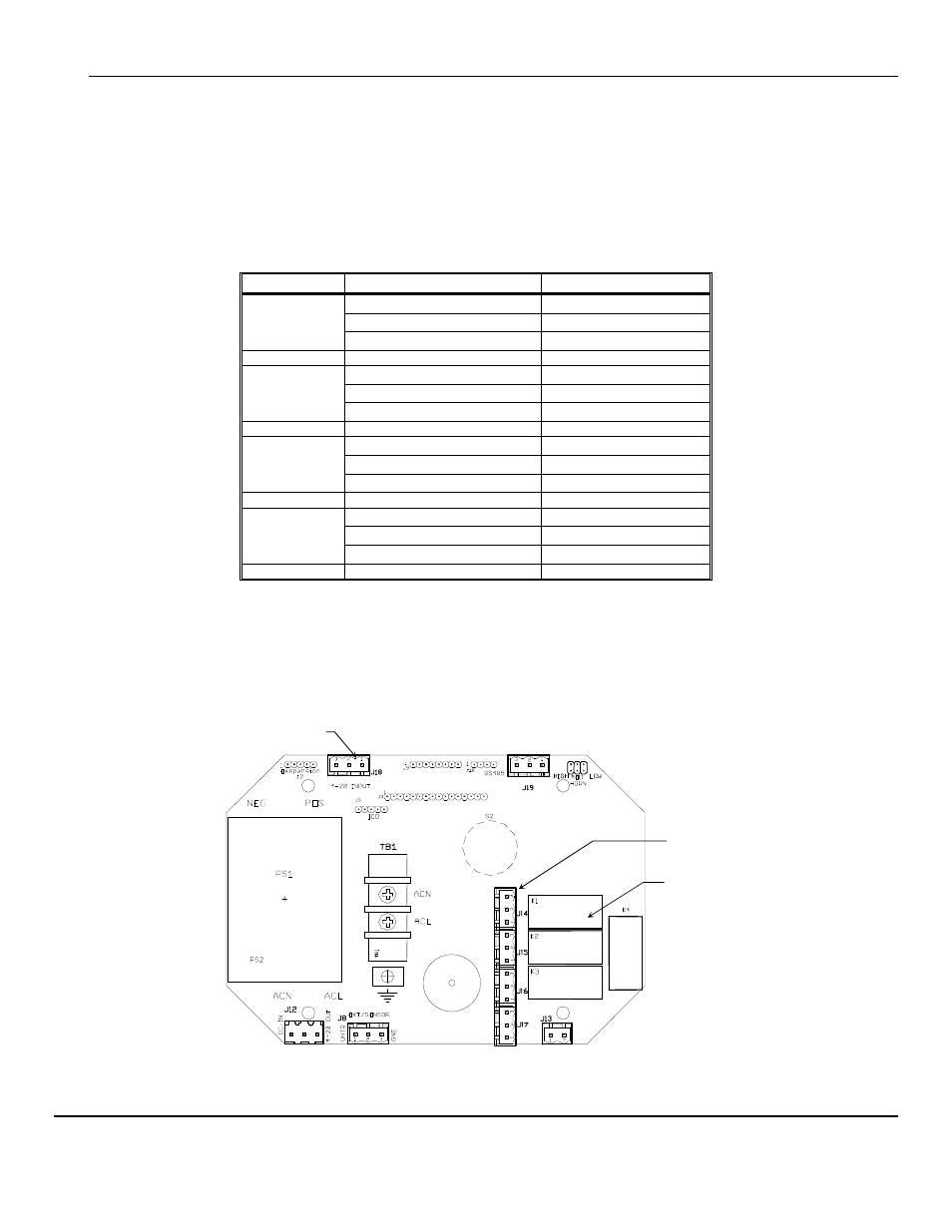 3 relay contacts, Relay failsafe settings, Relay terminal connections cp-10 | ENMET CP-10 User Manual | Page 9 / 20
