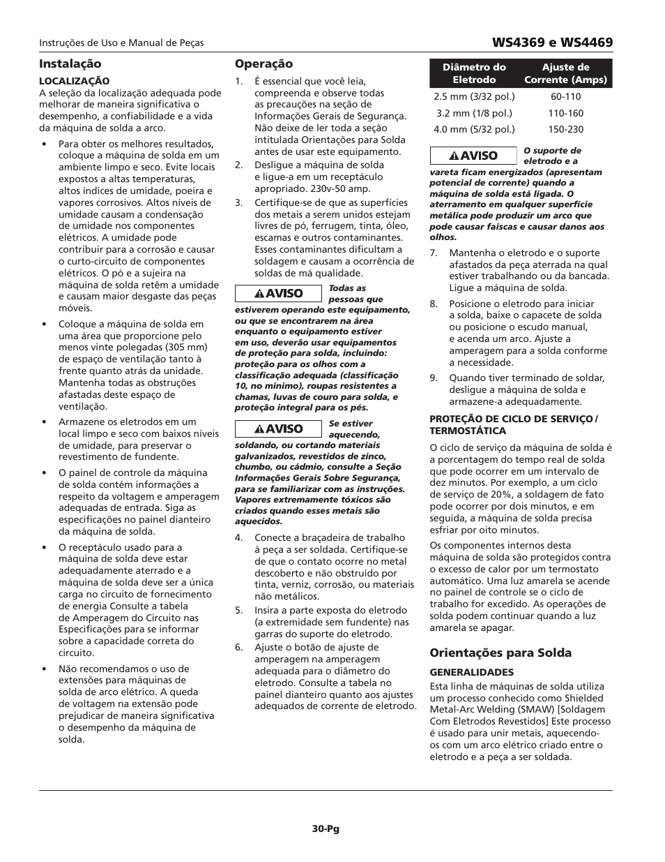 Campbell Hausfeld WS4369 User Manual | Page 30 / 48