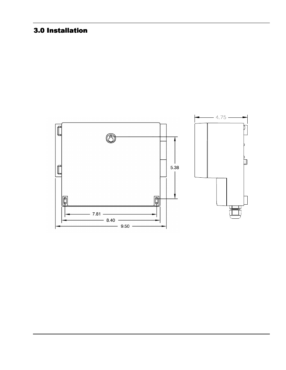 0 installation | ENMET MX-32 User Manual | Page 9 / 30