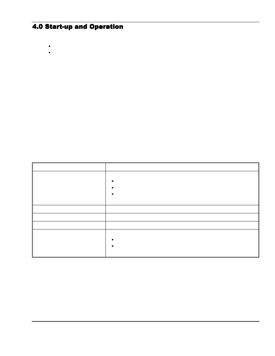 0 start-up and operation | ENMET MX-42A User Manual | Page 11 / 26