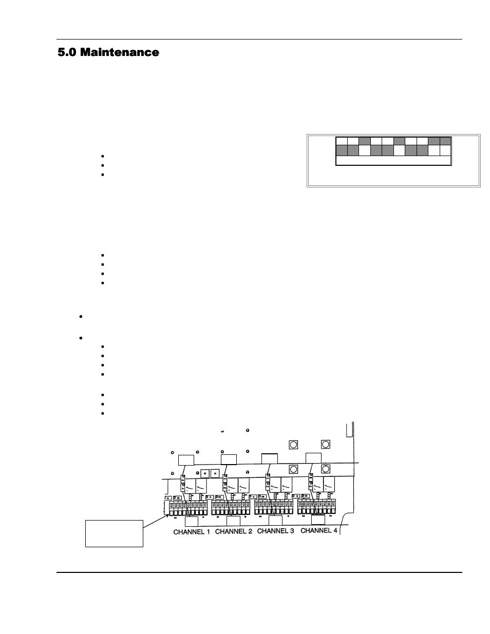 0 maintenance, Unit, Figure 9: potentiometer location | ENMET MX-42A User Manual | Page 17 / 26
