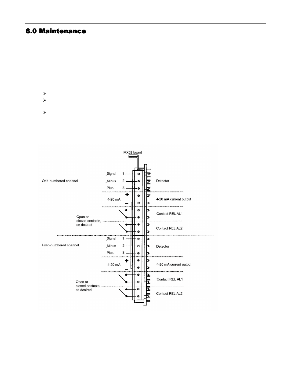 0 maintenance | ENMET MX-52 User Manual | Page 35 / 44