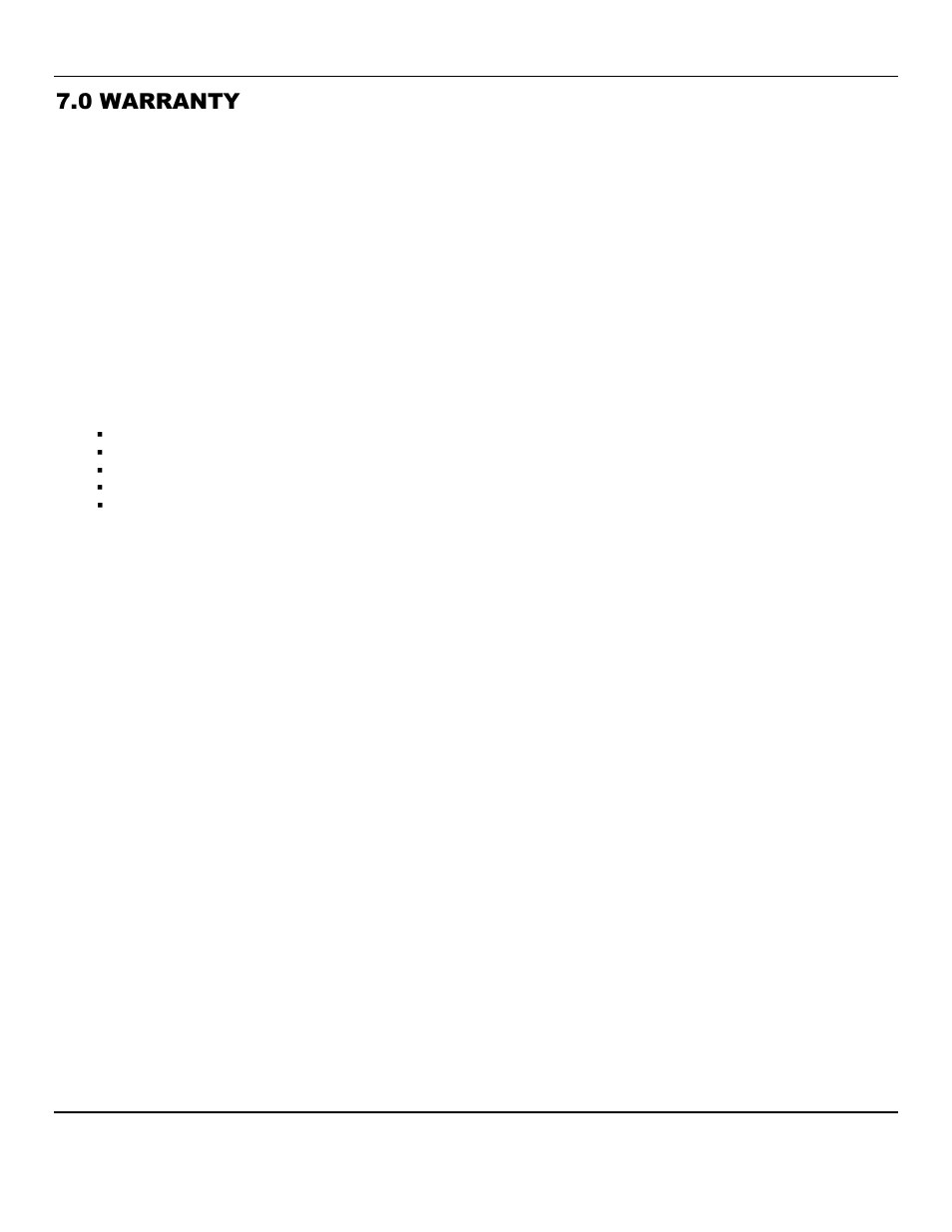 0 warranty | ENMET EX-5150-MOS User Manual | Page 16 / 19