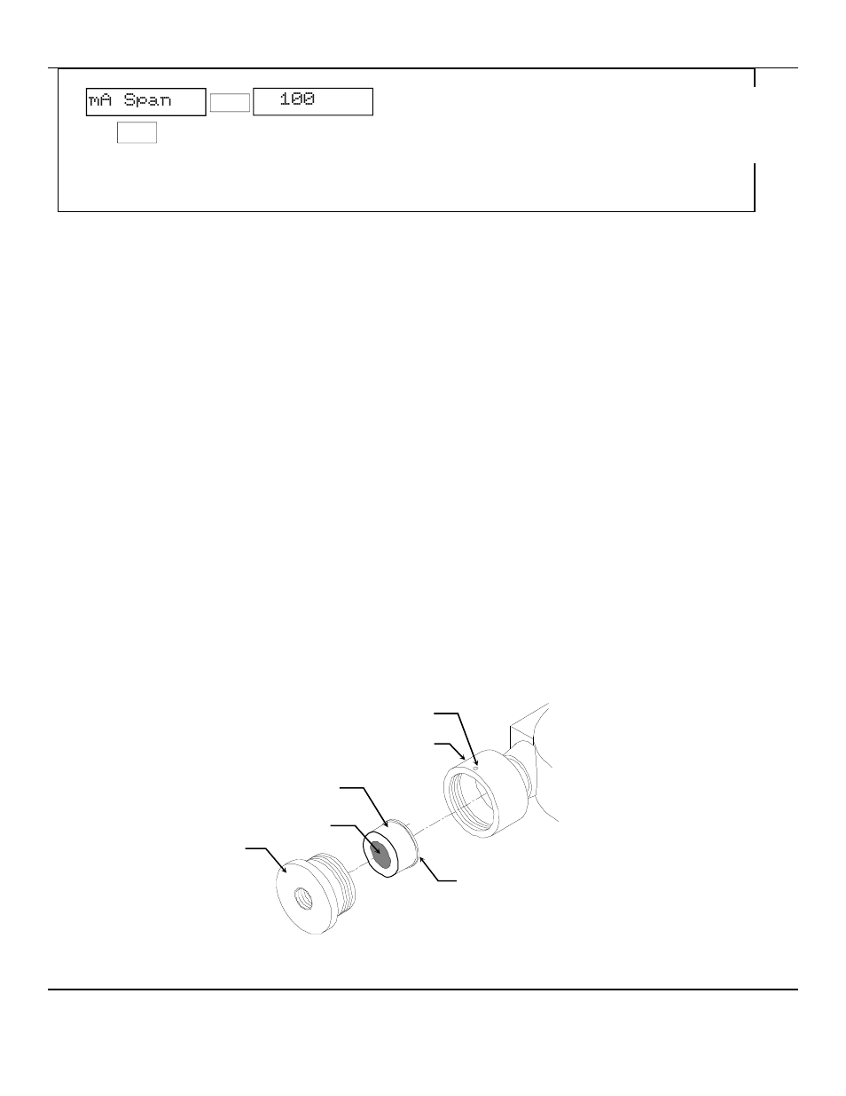 4 sensor replacement c, Figure 6: sensor replacement ma span | ENMET EX-5155 User Manual | Page 15 / 19