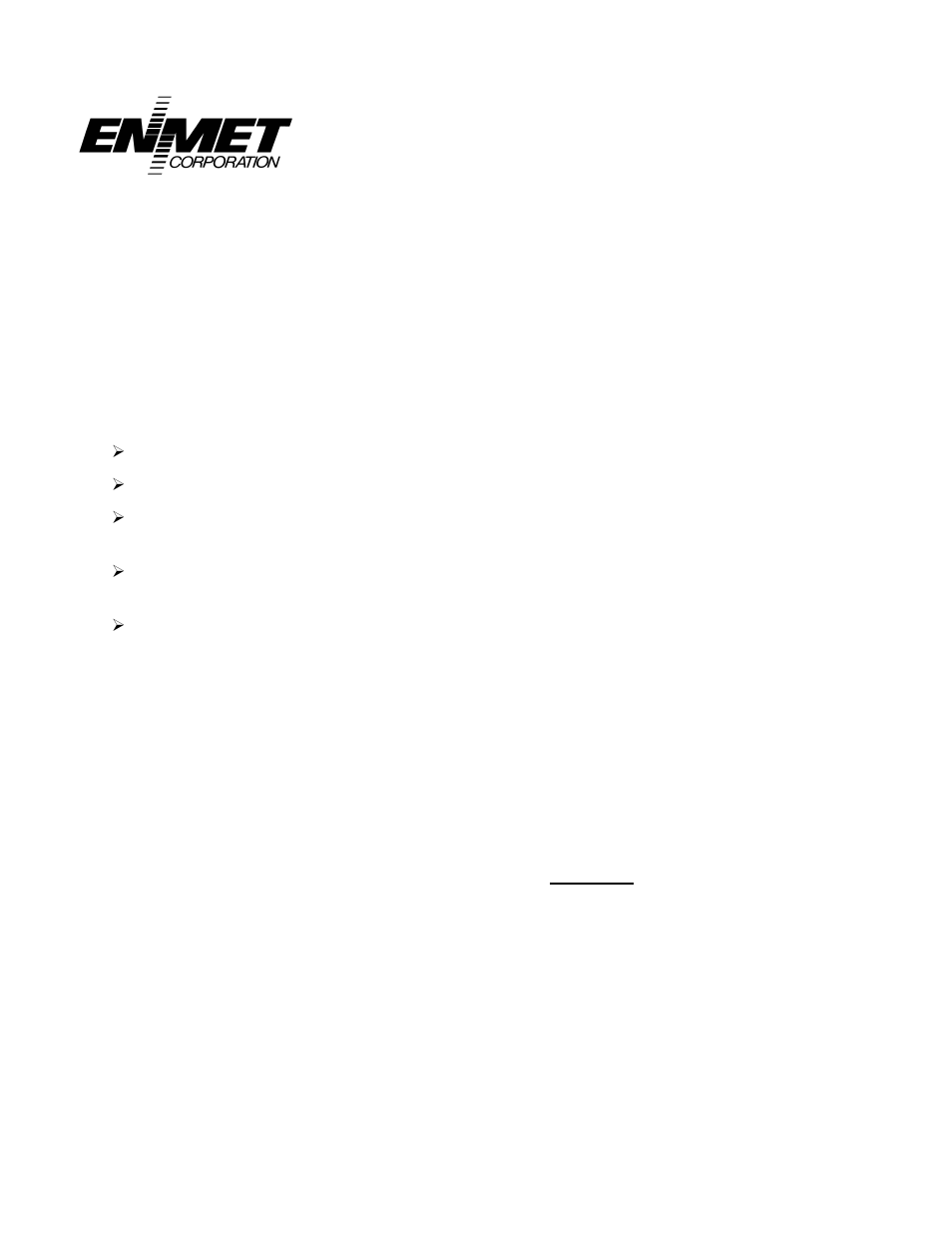 Returning an instrument for repair | ENMET EX-5155 User Manual | Page 18 / 19