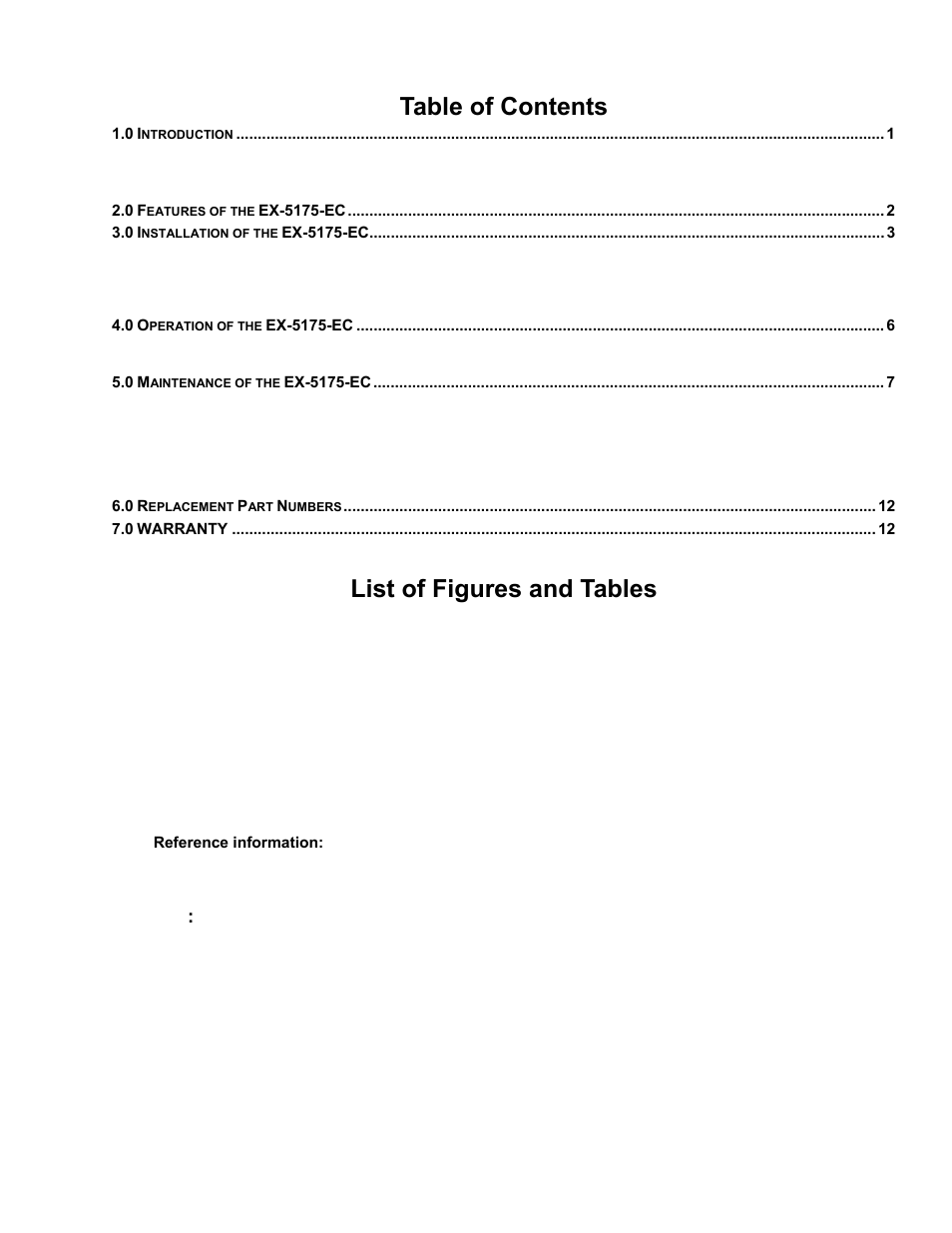 ENMET EX-5175 User Manual | Page 3 / 20