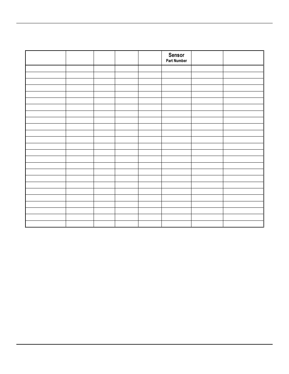 Table 3: examples of standard calibration gas, Sensor, Gas cylinder part number | ENMET EX-5185 User Manual | Page 12 / 18