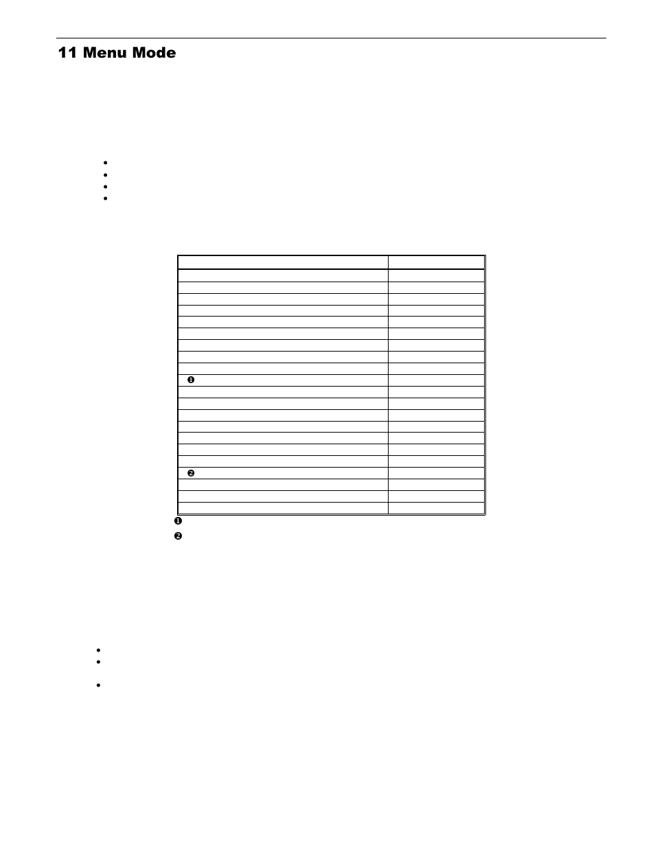 11 menu mode, Ir menu options | ENMET EX-6165 User Manual | Page 18 / 27