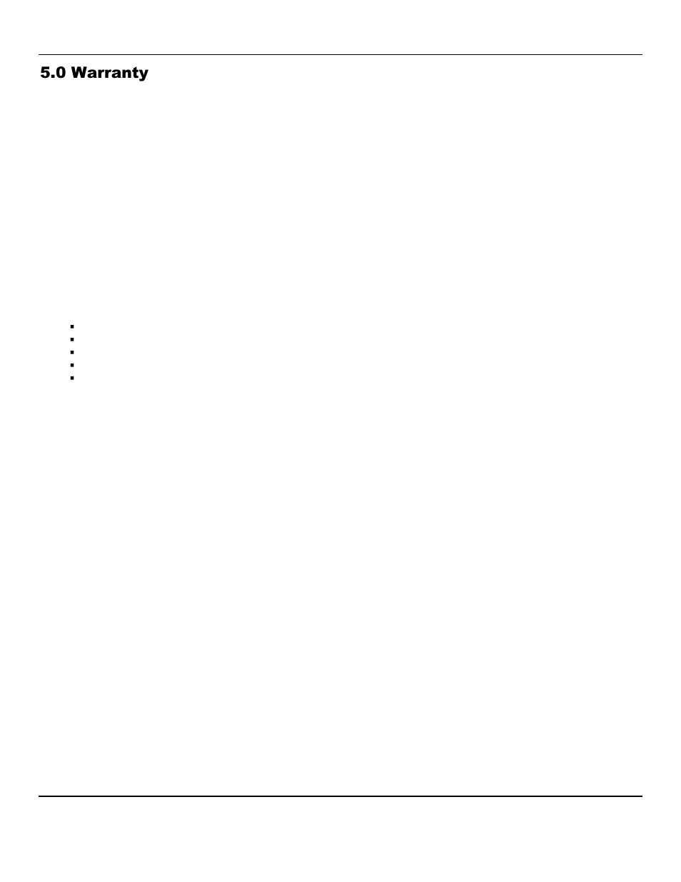 0 warranty | ENMET SDS-97D User Manual | Page 11 / 13