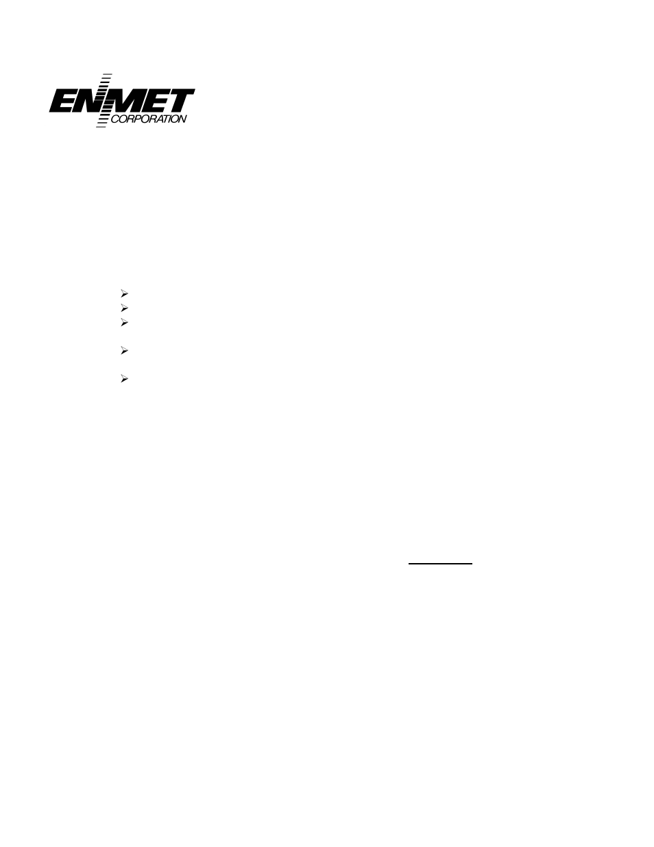Returning an instrument for repair | ENMET SE-5175 User Manual | Page 19 / 20