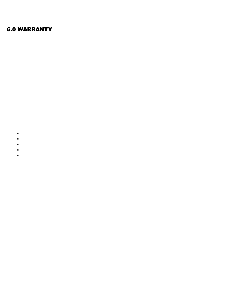 0 warranty | ENMET EX-2000 User Manual | Page 16 / 20