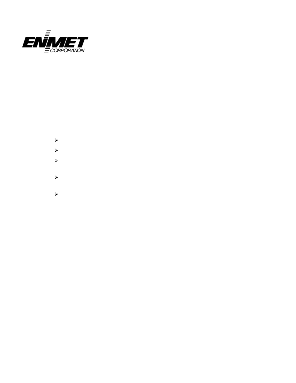 Returning an instrument for repair | ENMET Venturi Gas Sampler User Manual | Page 9 / 10