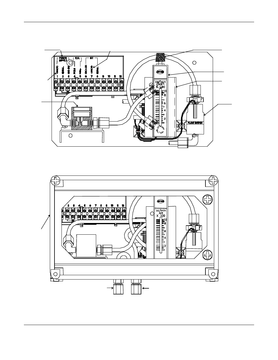 Figure 1: gas sampling unit features | ENMET DC Powered Sample Module User Manual | Page 7 / 22