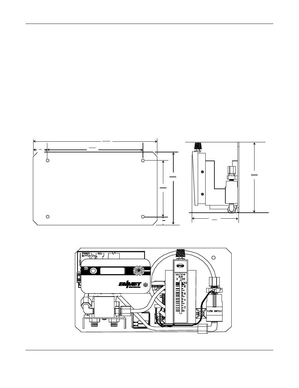 0 installation | ENMET DC Powered Sample Module User Manual | Page 8 / 22