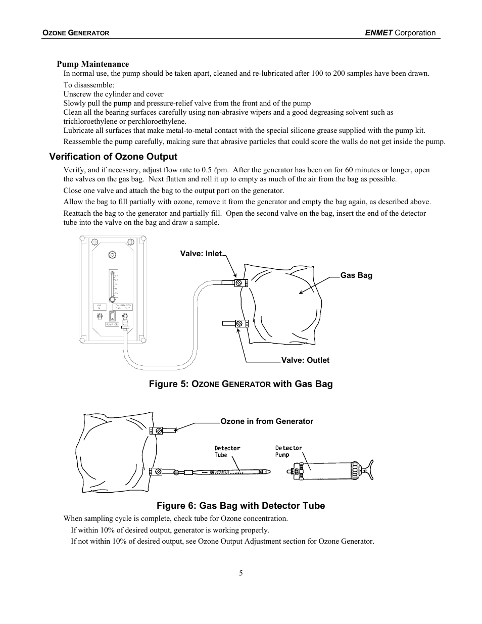 ENMET Ozone Generator User Manual | Page 9 / 16