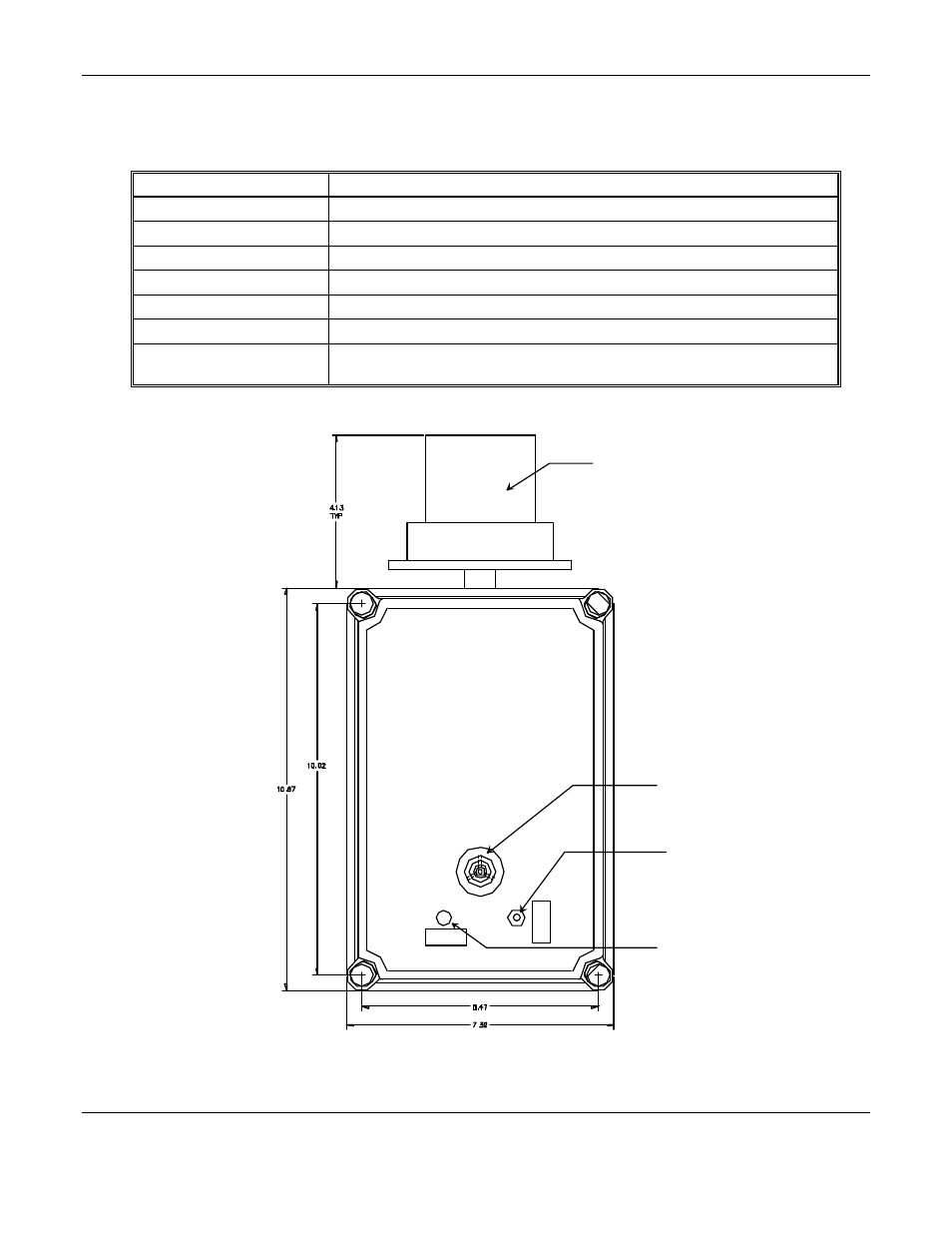 0 features, Figure 1: alarm module exterior | ENMET Remote Alarm Module User Manual | Page 4 / 6