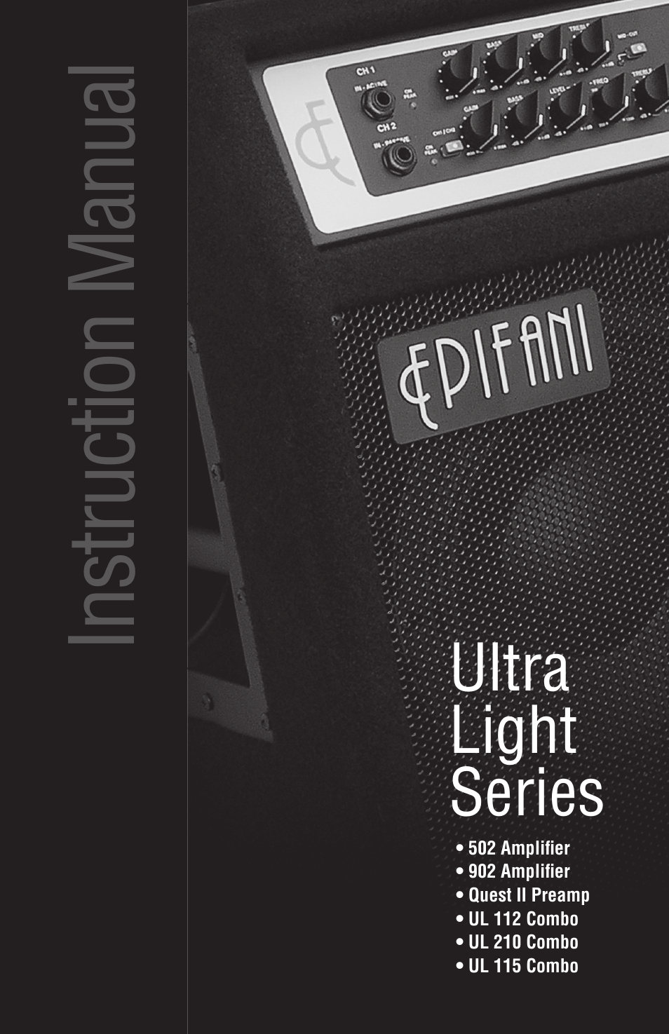 Epifani UL Series User Manual | 12 pages