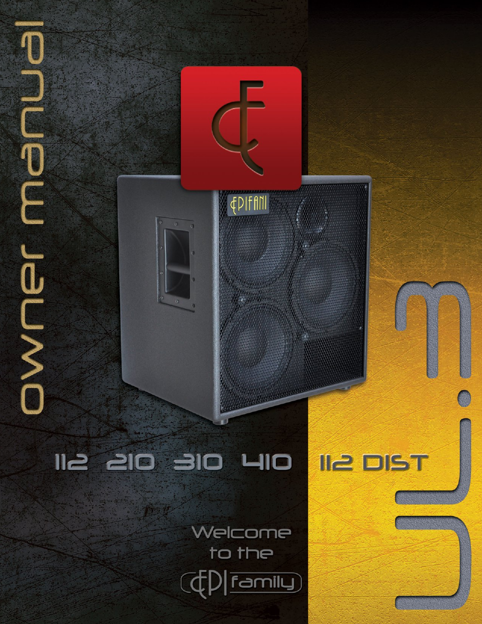 Epifani UL3 Cabinets User Manual | 8 pages