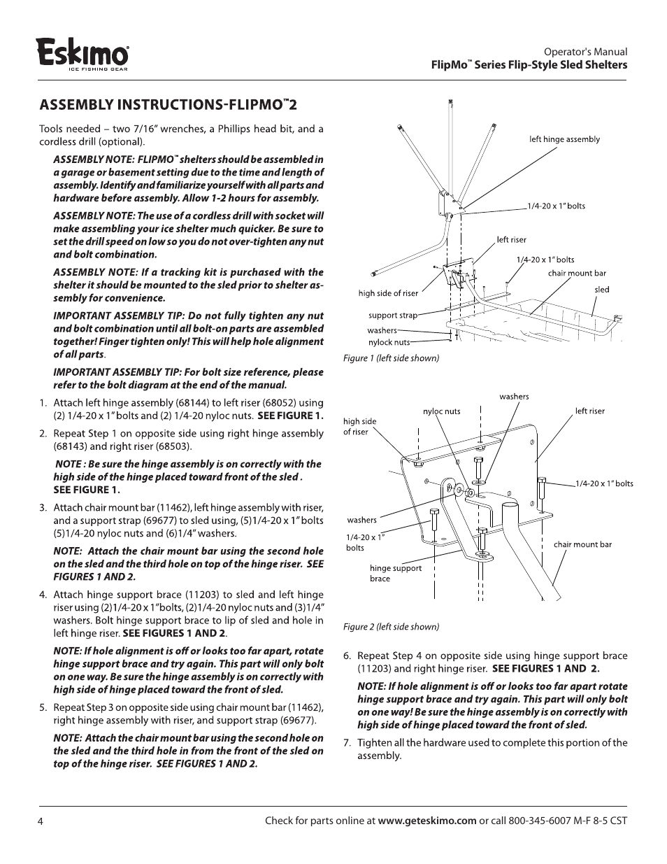 Eskimo 11427 User Manual | Page 4 / 16