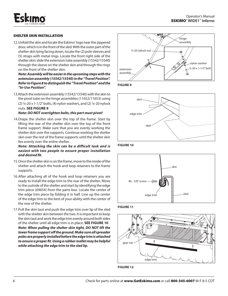 Eskimo 15350 User Manual | Page 6 / 12