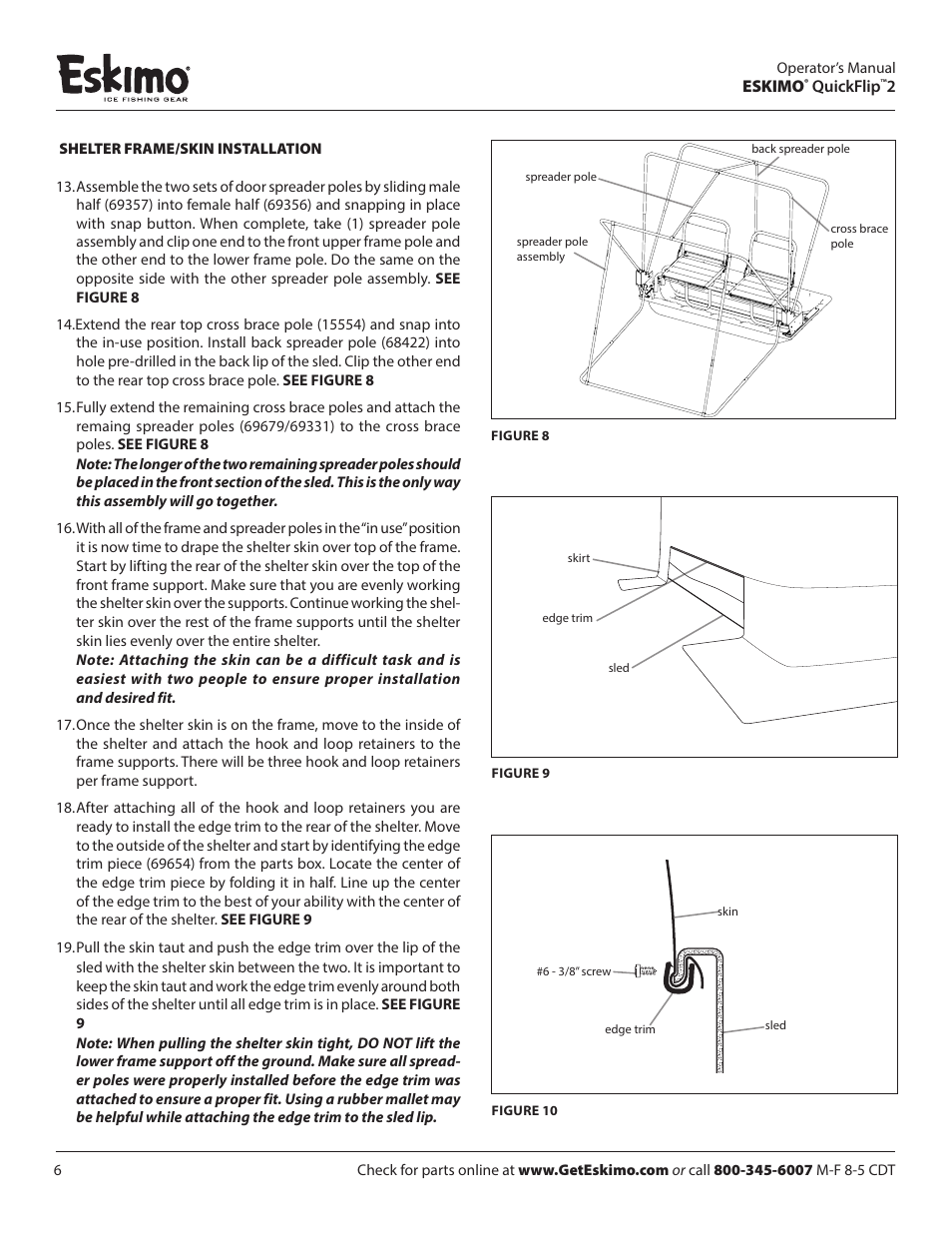 Eskimo 15400 User Manual | Page 6 / 12