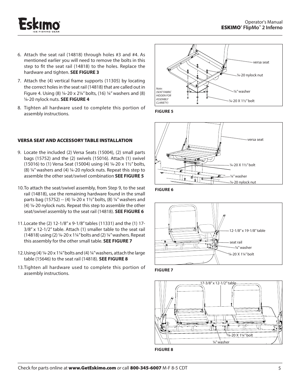 Eskimo, Flipmo, 2 inferno | Eskimo 15450 User Manual | Page 5 / 12