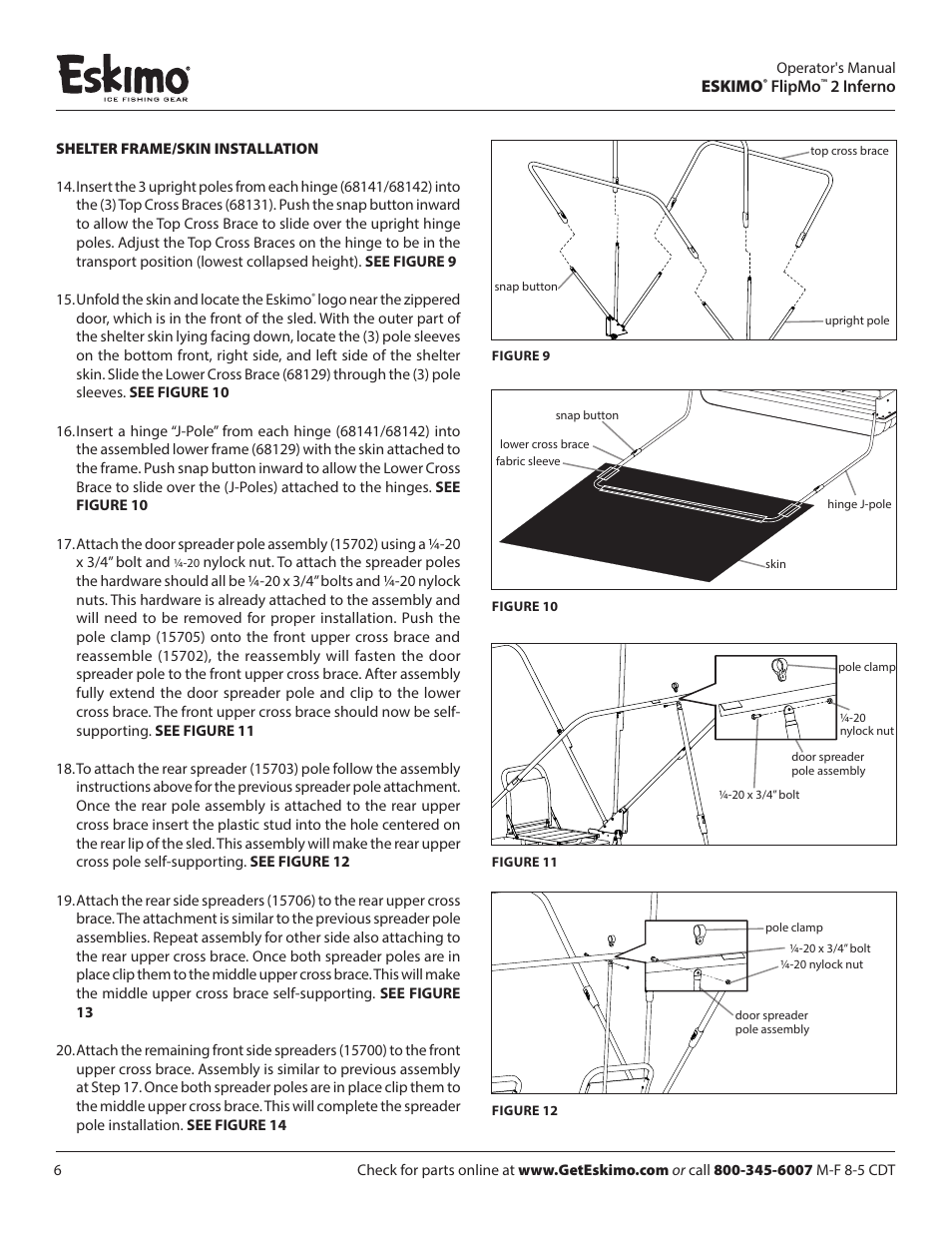 Eskimo 15450 User Manual | Page 6 / 12