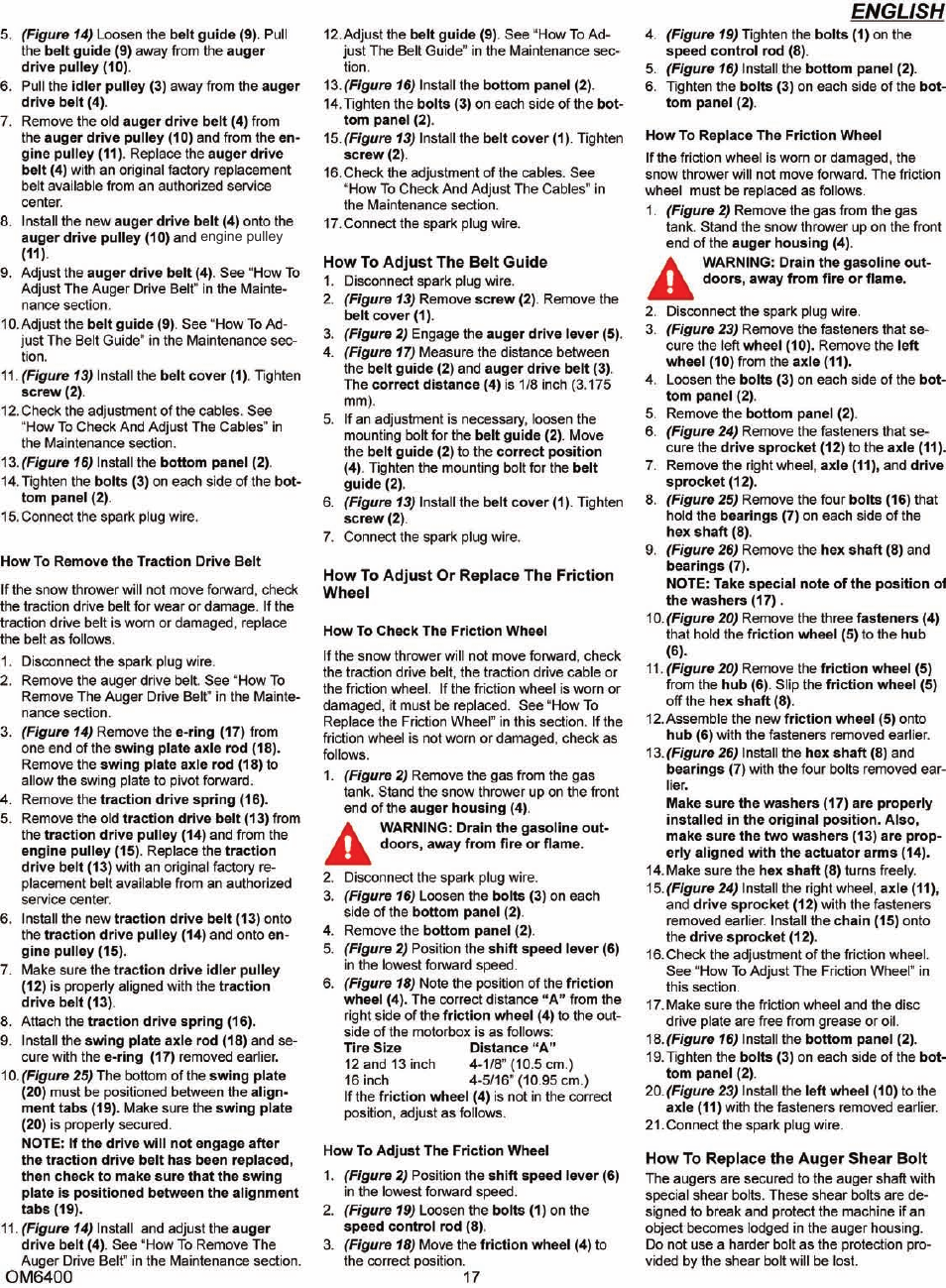 Eskimo 6400 User Manual | Page 17 / 34