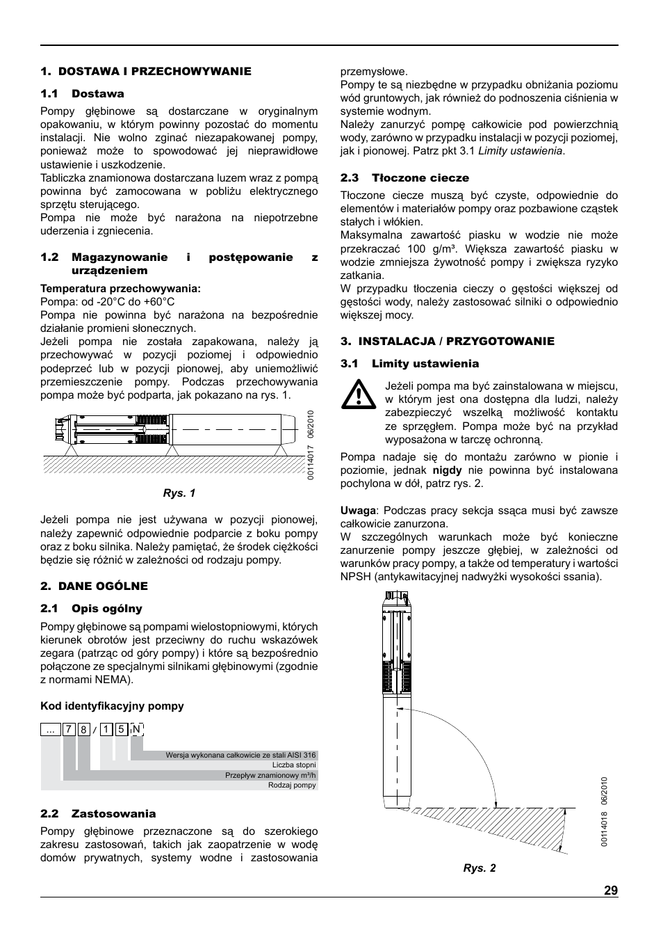 E-Tech VS series 8" submersible pumps User Manual | Page 29 / 76