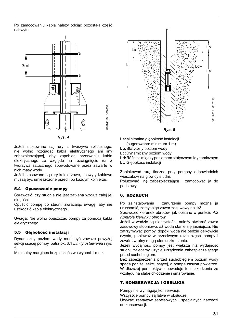 E-Tech VS series 8" submersible pumps User Manual | Page 31 / 76