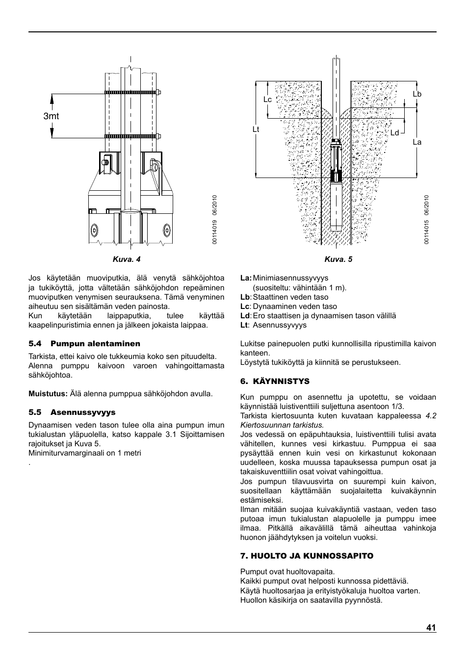 E-Tech VS series 8" submersible pumps User Manual | Page 41 / 76